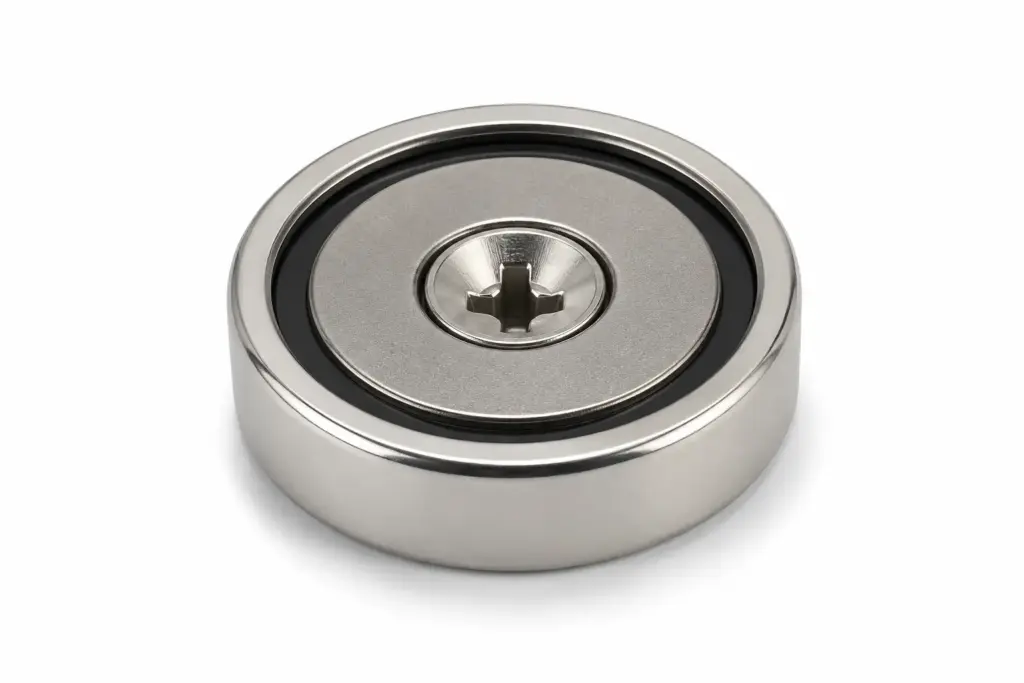 D20 Pot Magnet Assembly for Directional Magnetic Holding