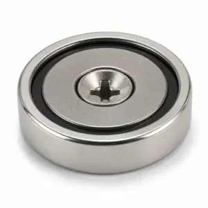 D20 Pot Magnet Assembly for Directional Magnetic Holding
