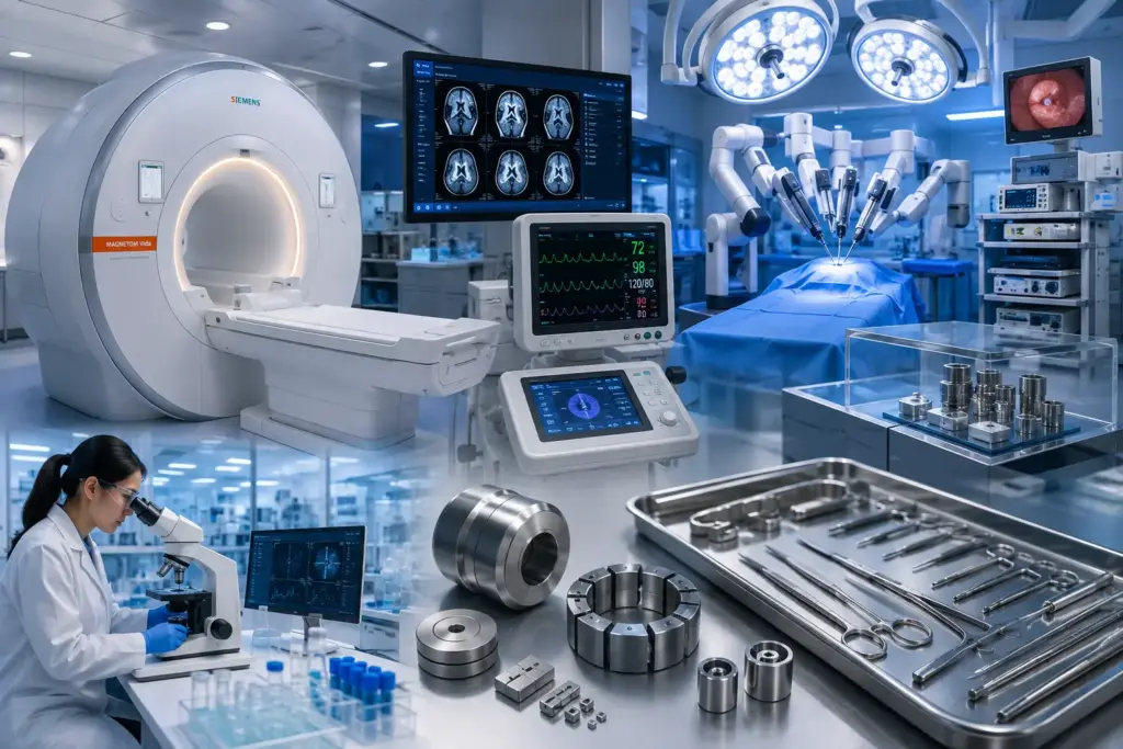 High-Precision Magnets, Magnetic Assemblies, and Components for Advanced Medical Technologies