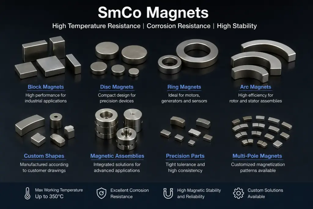 Hs Hardware manufactures high-performance SmCo magnets