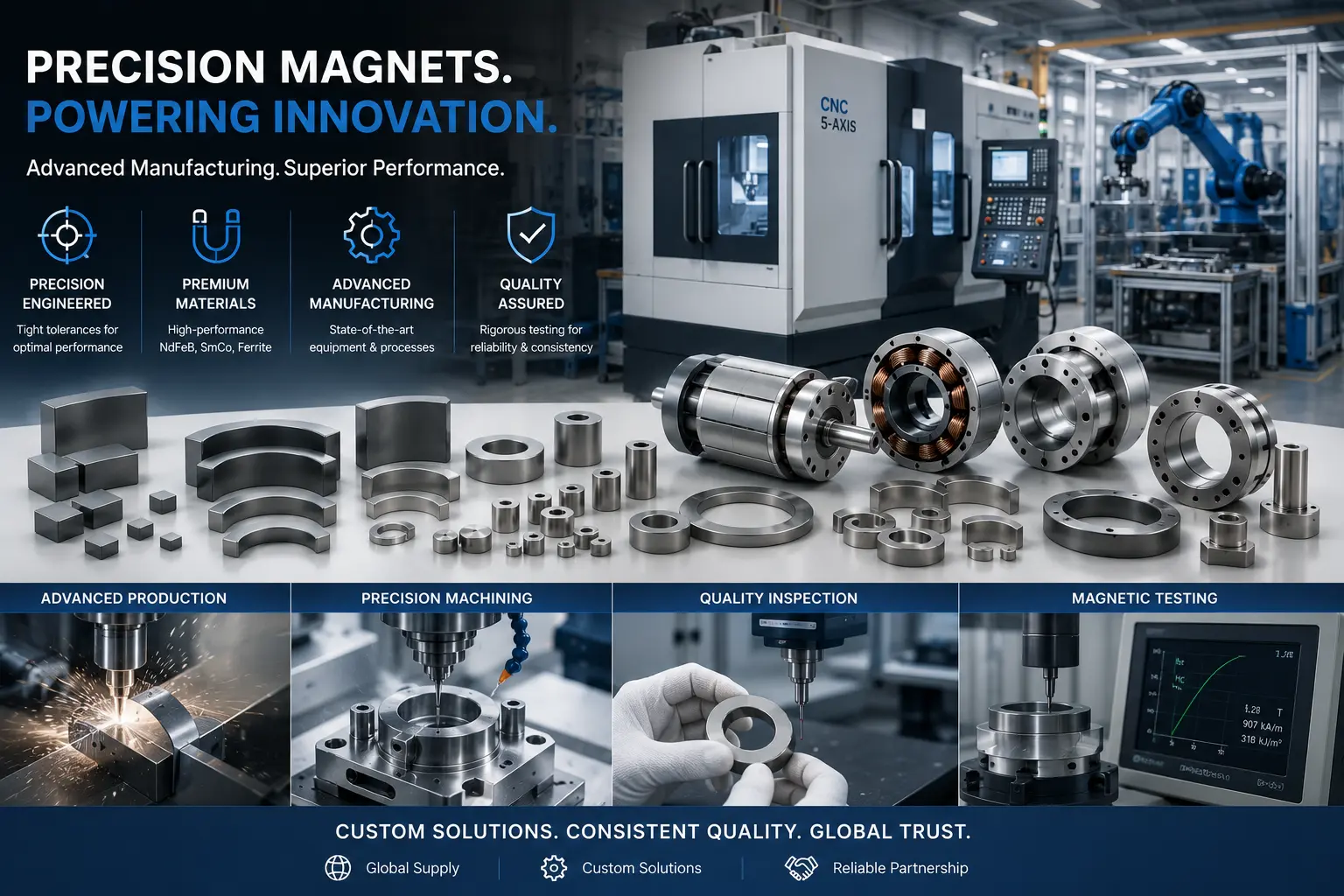 How to Choose a Reliable Magnet Manufacturer