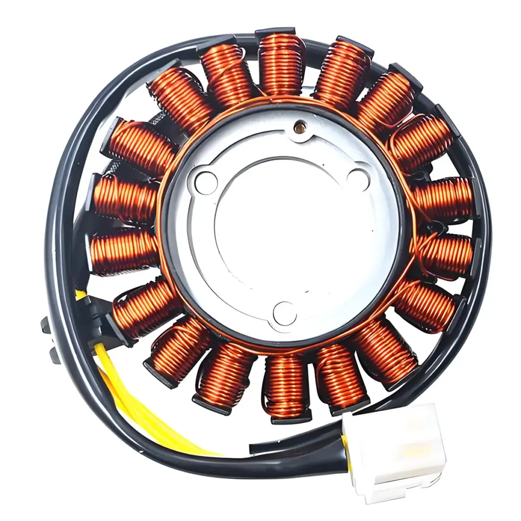 Motorcycle Three-Phase AC Magneto Stator Coil Assembly