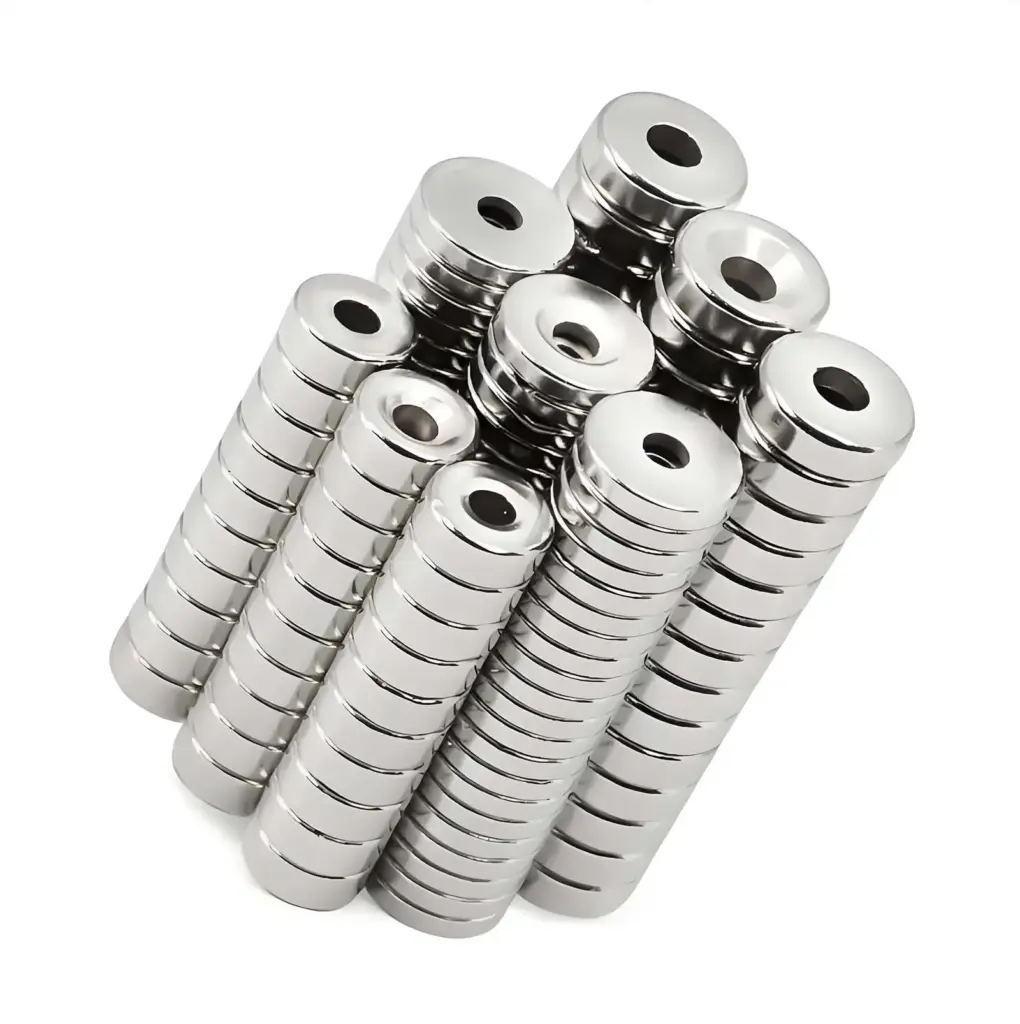 NdFeB Magnet D15×5-3.7-8 mm