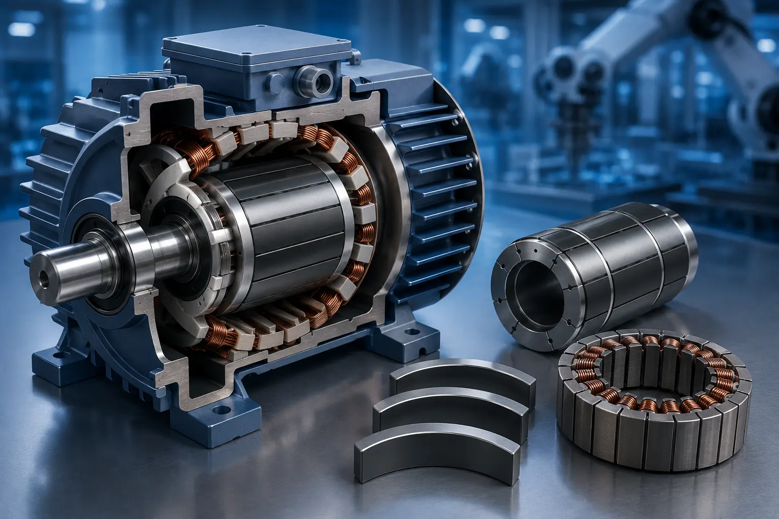 Industrial Motor Magnet Selection Guide