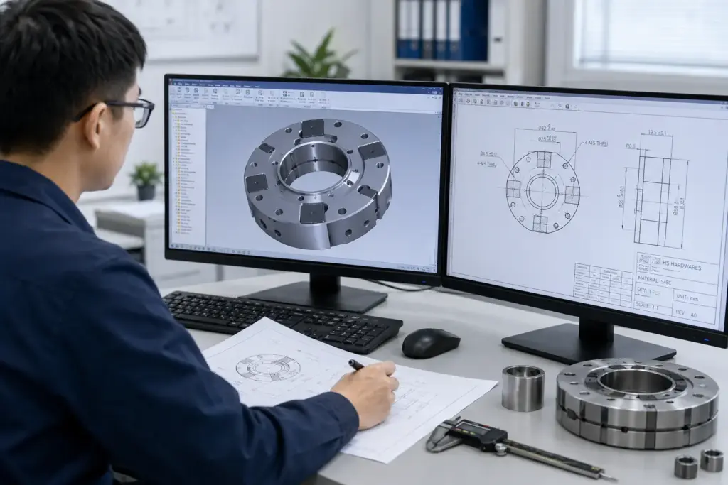 Engineering drawing review for OEM manufacturing